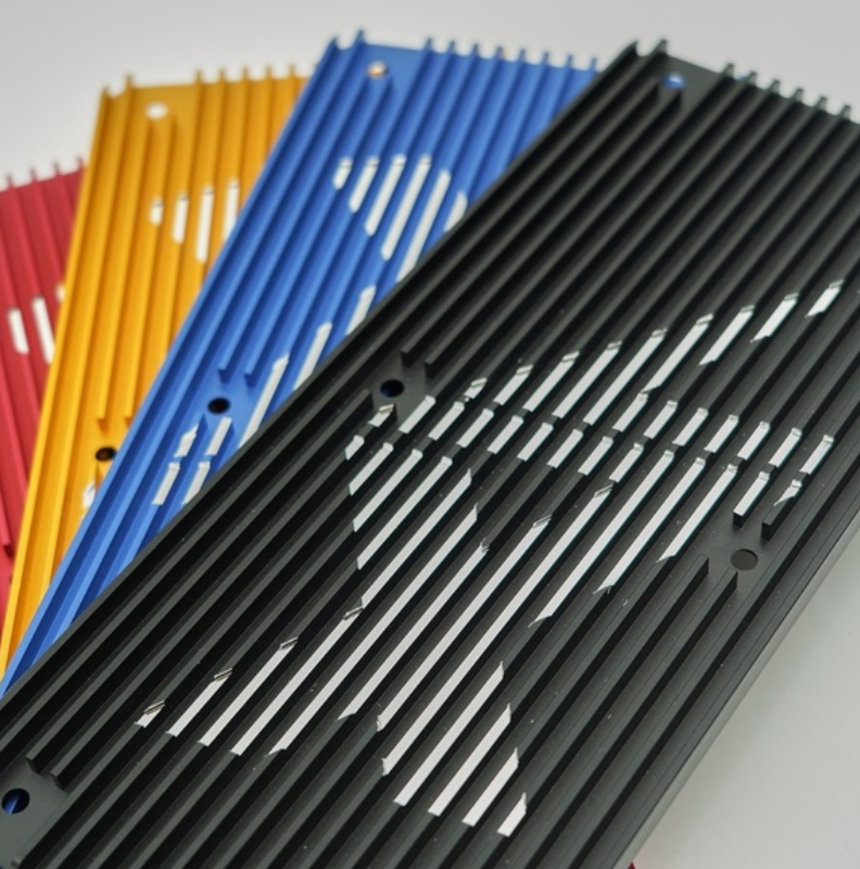 EBMX X-9000 Colored Heatsink Red, Orange, Blue, Black