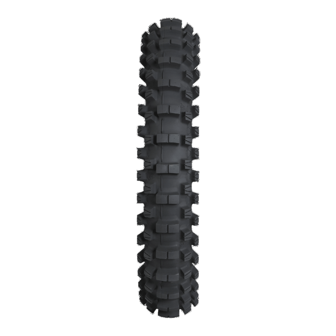 Dunlop Geomax MX34 Tires with new carcass material to improve damping and absorption.