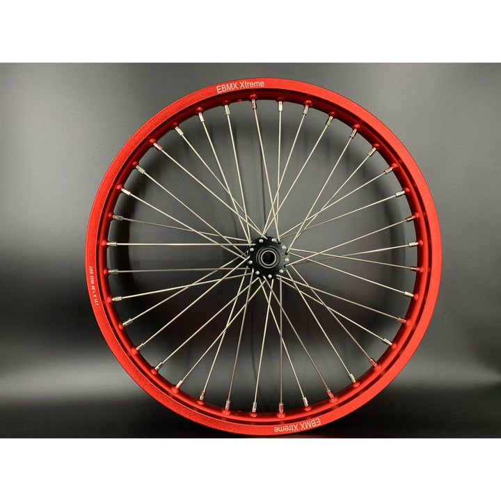 EBMX Wheels Surron Red. eBike accessories