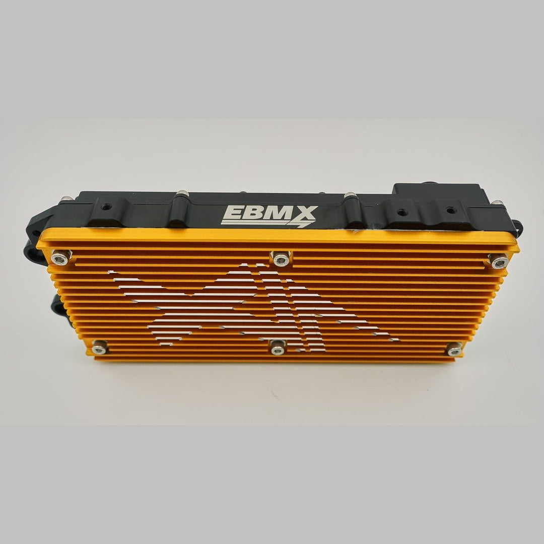 EBMX X-9000 Electric Motor Controller Top View Orange