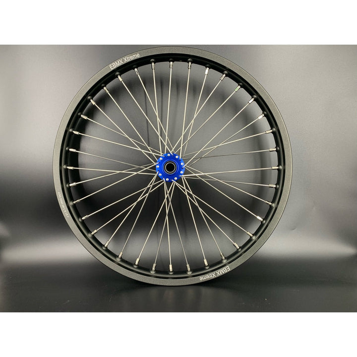 EBMX Xtreme Wheels for Surron Black Rim Blue Hub