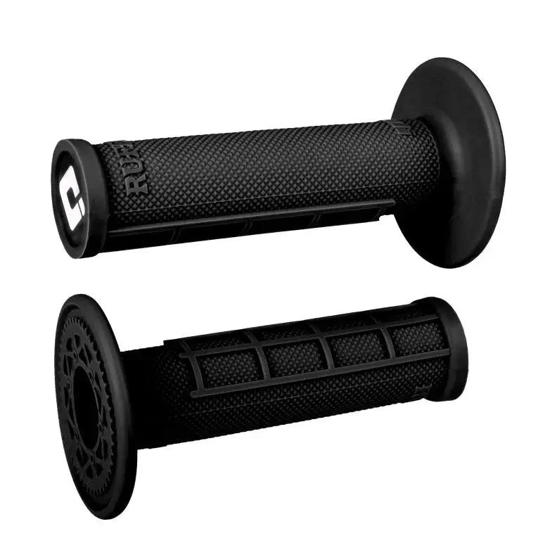 ODI Ruffian Half-Waffle Grips,provide an excellent combination of soft feel and lasting durability. Color: Black 