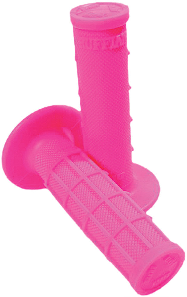 ODI Ruffian Half Waffle Grips Pink, ebike parts