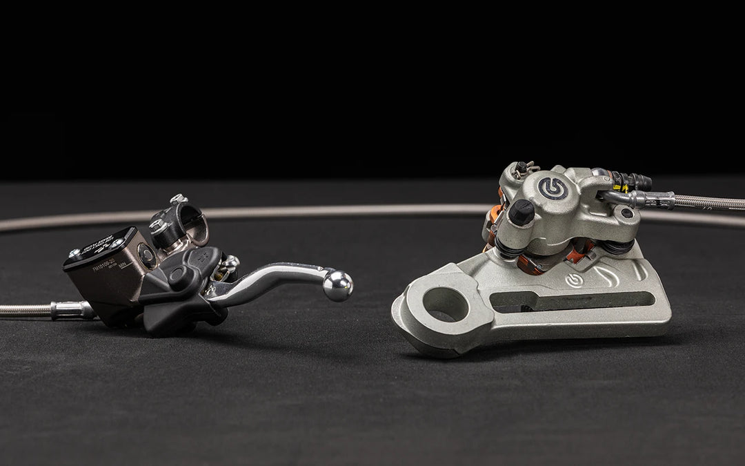 Upgrade your ebike's braking capabilities with the Stark Varg Complete Rear Hand Brake Kit.