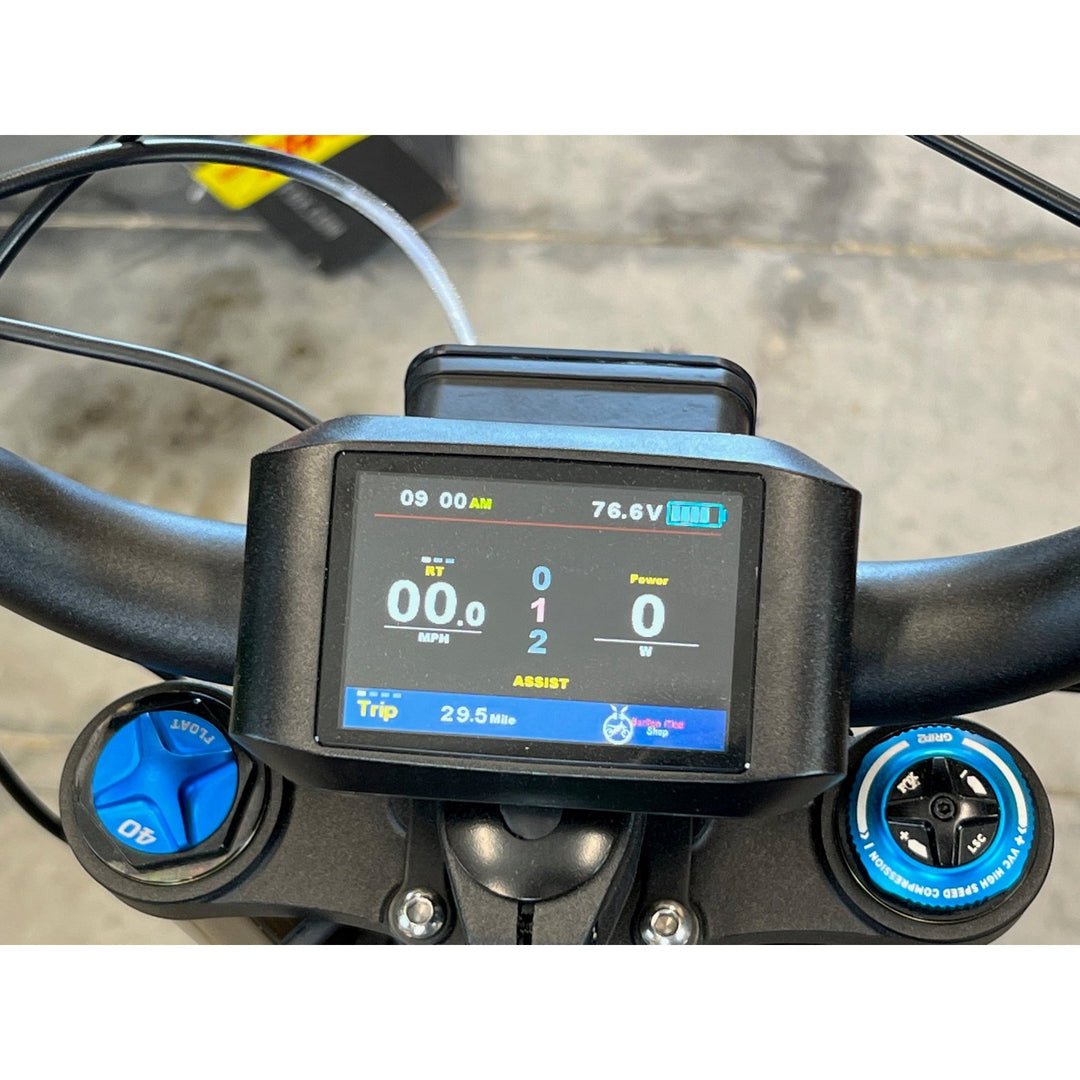 Sur-Ron full-color display from APT and an official ASI harness for ebikes