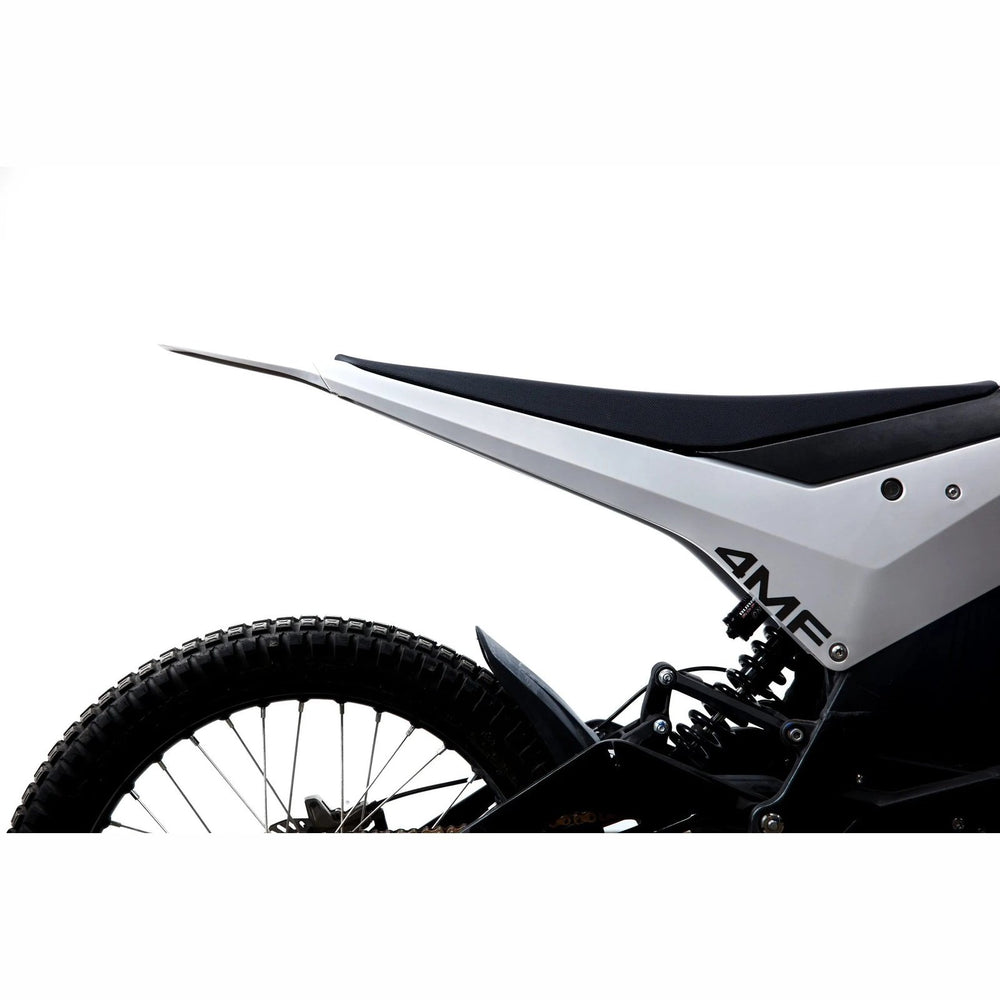 Surron 4MF Dirt eBike Moto Kit, back view, color white