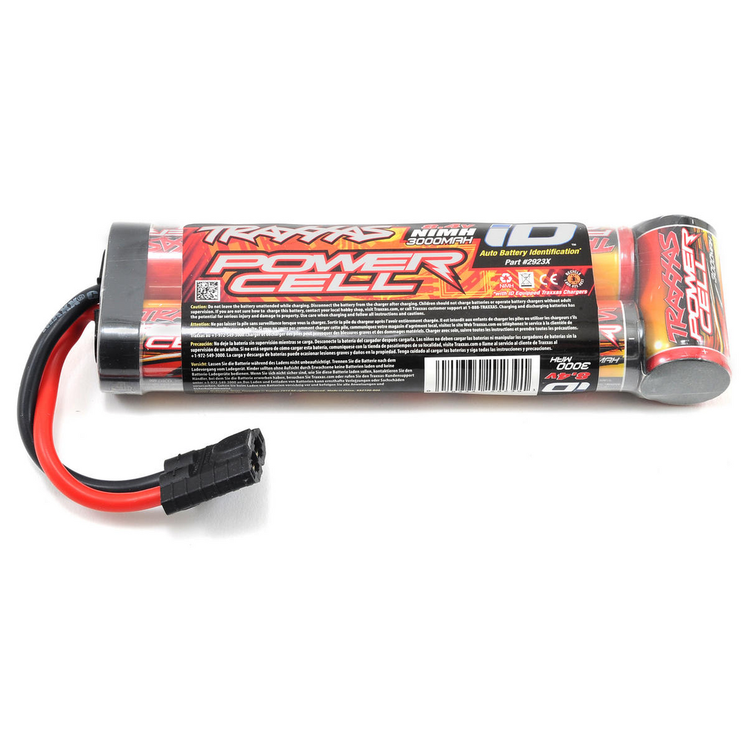 Traxxas 8.4V 3000mAh NiMH Flat Battery Pack w/iD Connector
