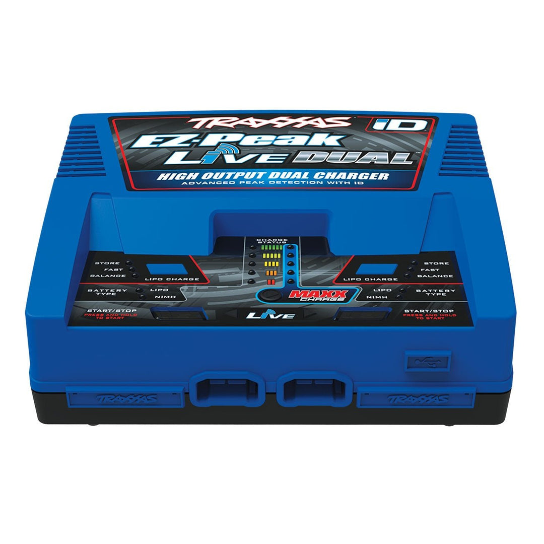 Traxxas EZ Peak Live Dual Battery Charger 200W for RC Models