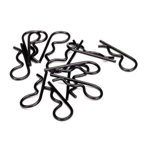 Traxxas Body Clips HD includes pack of 12 black clips