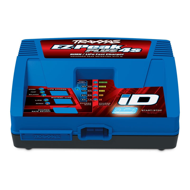 Traxxas EZ Peak Plus 4s Fast Battery Charger 8 amp, top view