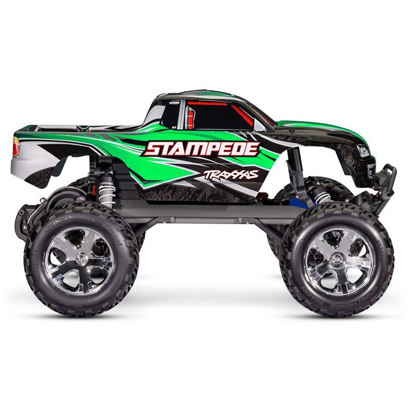 Traxxas Stampede RTR RC Truck With LED, side view