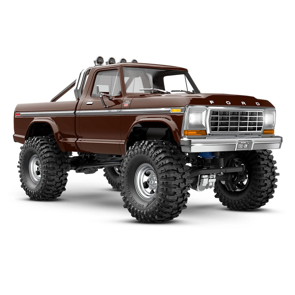 Traxxas TRX4M 1/18 Scale Trail 4x4 Lifted Truck F150 Ranger XLT, Color: Brown