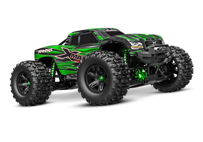 Traxxas X-Maxx Ultimate RC Monster Truck, color Green