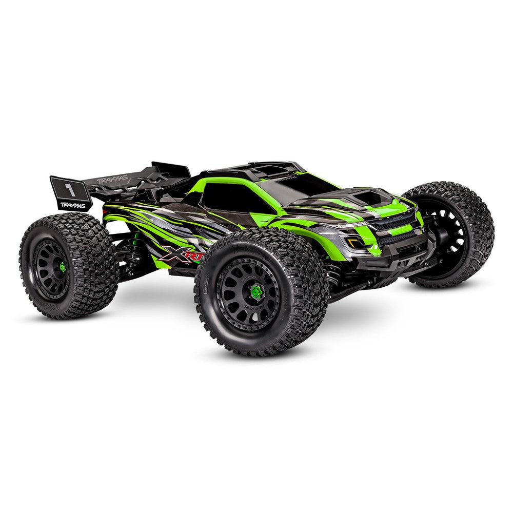 Traxxas XRT RC Monster Truck, green color 