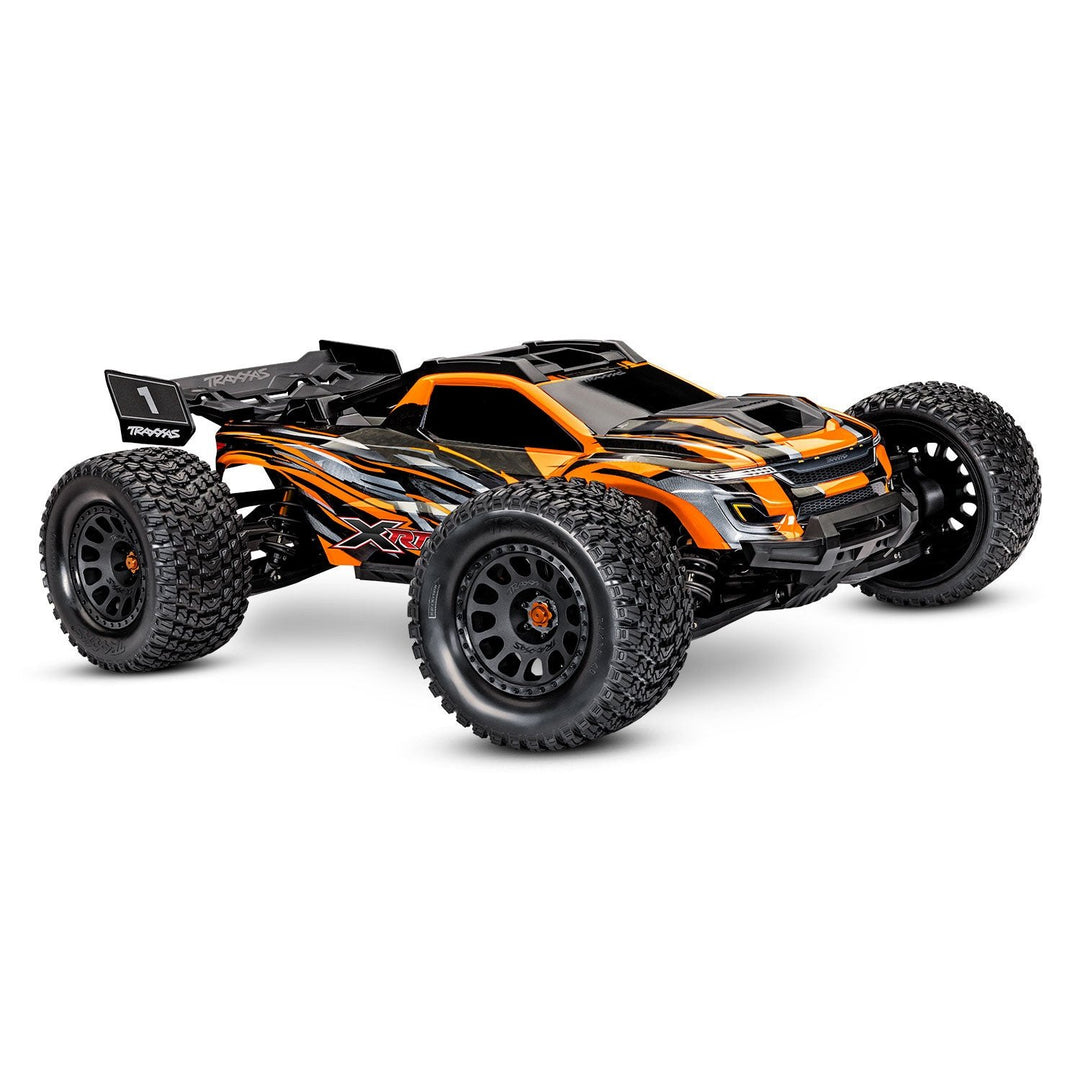 Traxxas XRT RC Monster Truck, orange color