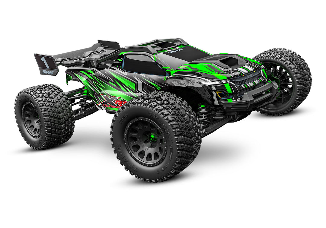 Traxxas XRT Ultimate RC Monster Truck, green color