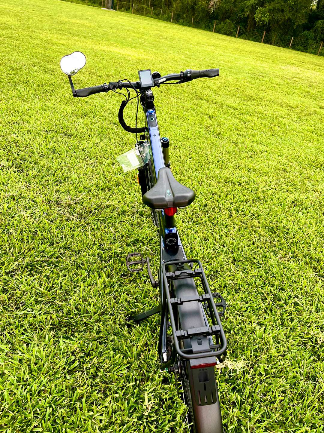 Fuell Flluid 1S eBike Blue Black Top View